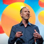 Tim Leberecht speaks at TEDSummit2016, June 26 - 30, 2016, Banff, Canada. Photo: Bret Hartman / TED